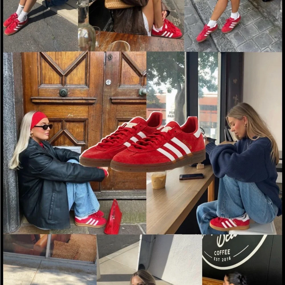 Adidas Gazelle Women size 9 — Red - Picture 5 of 7